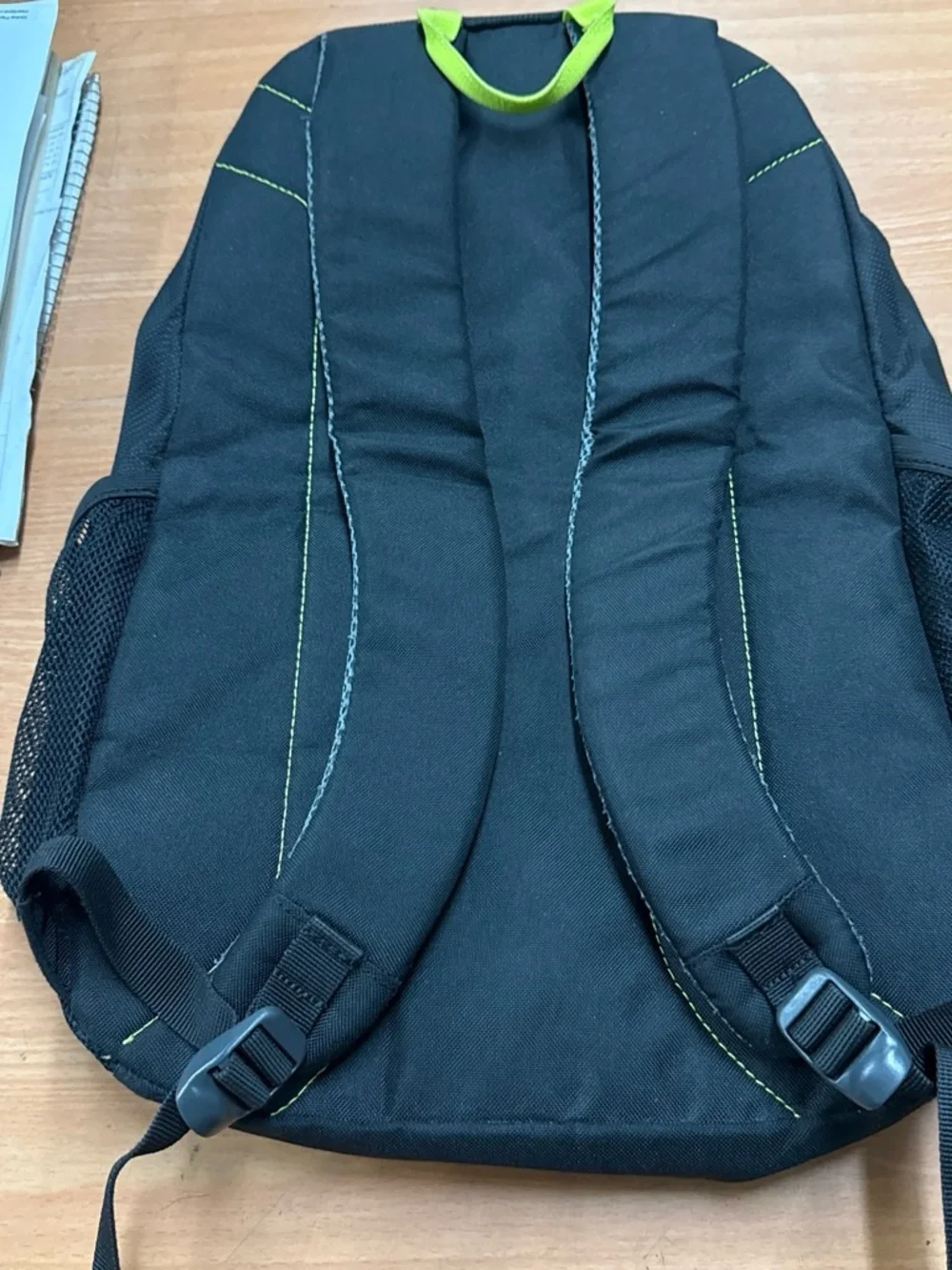 Uline black backpack